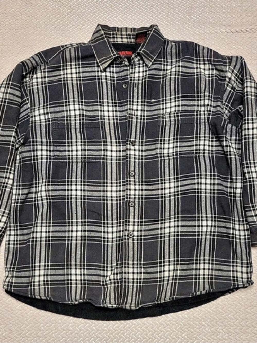 Wolverine Glacier Heavyweight Flannel Shirt Men's Plaid Cotton XL